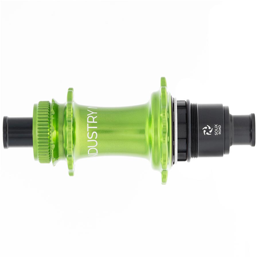 080646-16::1::080646-16::Industry Nine, Solix G Classic Rear XD-R, Moyeu à disque, Arrière, 28T, 12mm TA, 142mm, SRAM XD-R, Lime