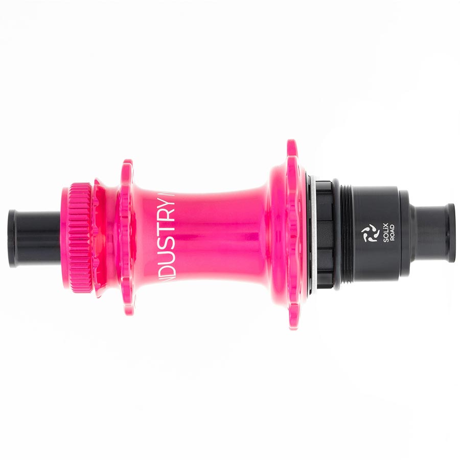 080646-18::1::080646-18::Industry Nine, Solix G Classic Rear XD-R, Moyeu à disque, Arrière, 28T, 12mm TA, 142mm, SRAM XD-R, Rose