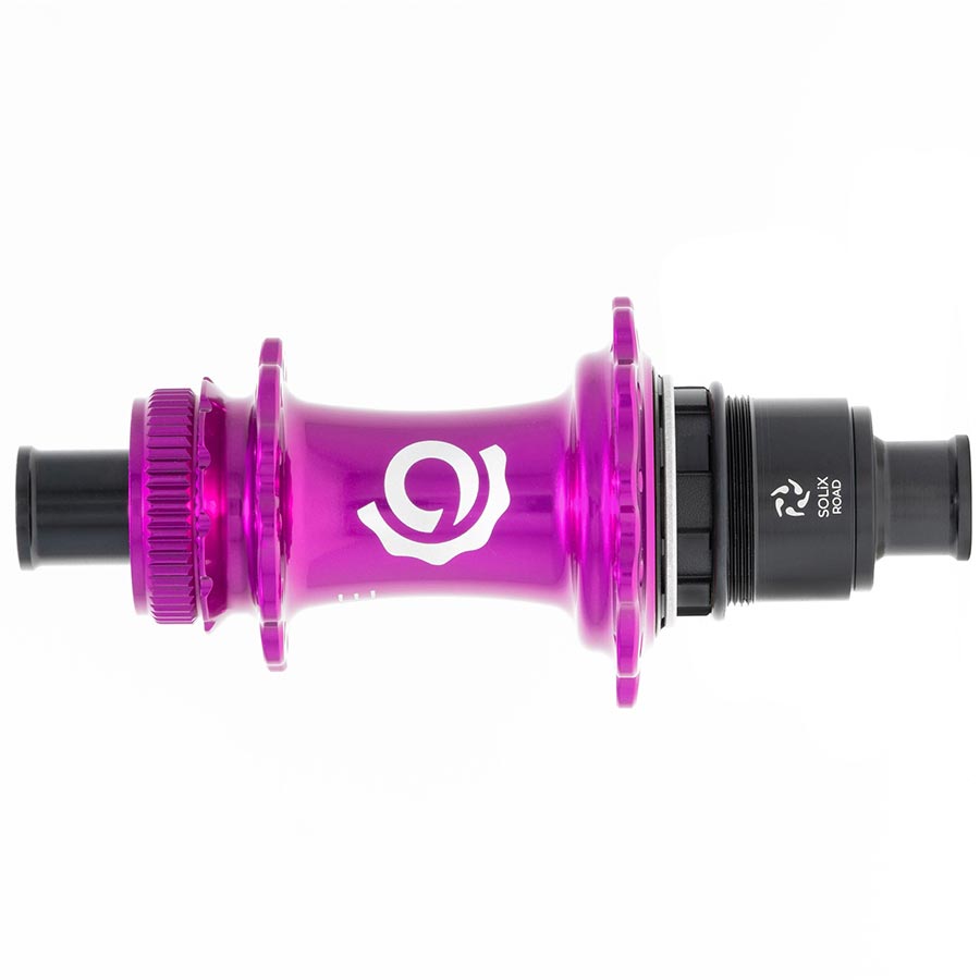 080646-19::0::080646-19::Industry Nine, Solix G Classic Rear XD-R, Moyeu à disque, Arrière, 28T, 12mm TA, 142mm, SRAM XD-R, Violet