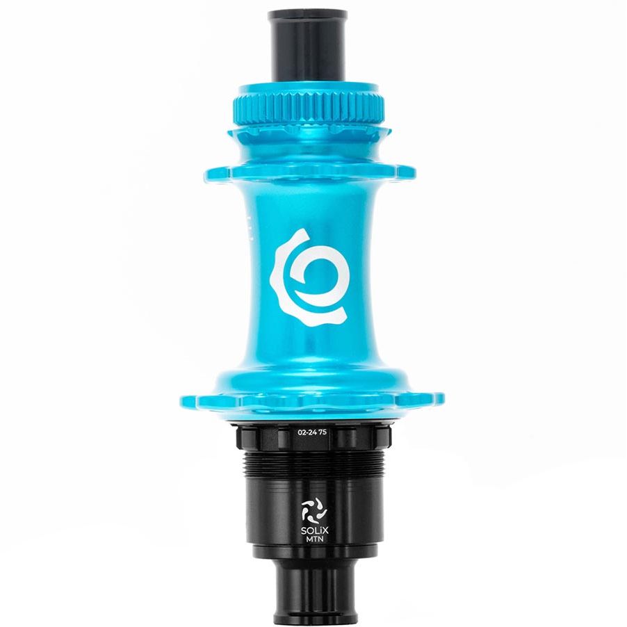 080652-03::0::080652-03::Industry Nine, Solix M Classic Rear XD, Moyeu à disque, Arrière, 24T, 12mm TA, 148mm, SRAM XD, Turquoise