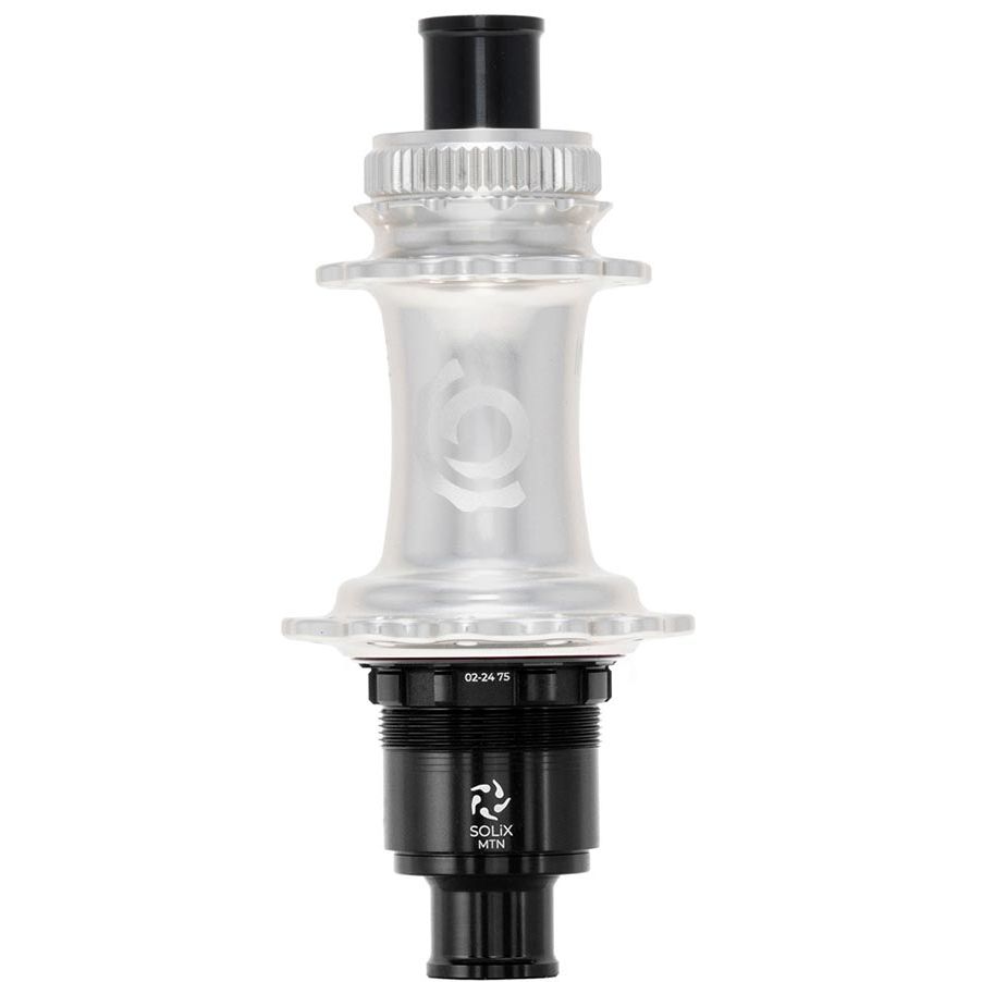 080652-15::0::080652-15::Industry Nine, Solix M Classic Rear XD, Moyeu à disque, Arrière, 28T, 12mm TA, 148mm, SRAM XD, Argent