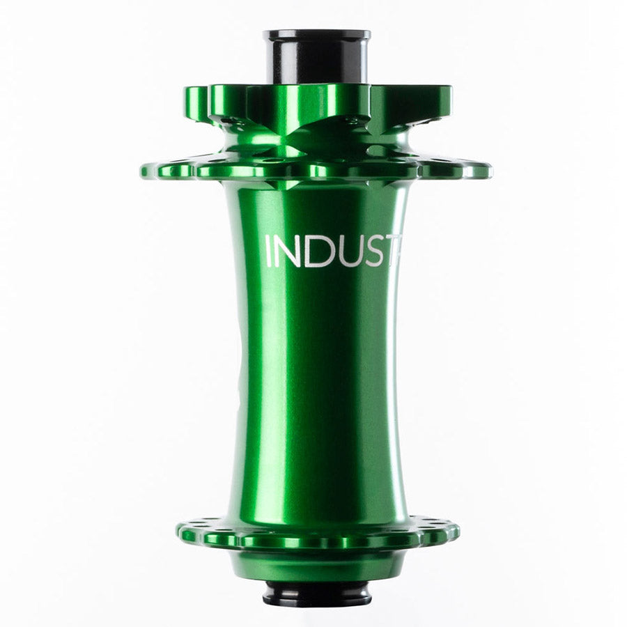 080658-05::1::080658-05::Industry Nine, Hydra 2 15x110, Moyeu à disque, Avant, 32T, 15mm TA, 110mm Boost, Vert