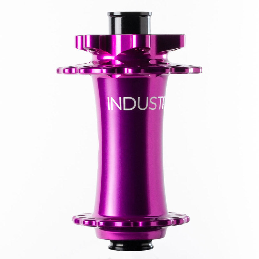 080658-09::1::080658-09::Industry Nine, Hydra 2 15x110, Moyeu à disque, Avant, 32T, 15mm TA, 110mm Boost, Violet