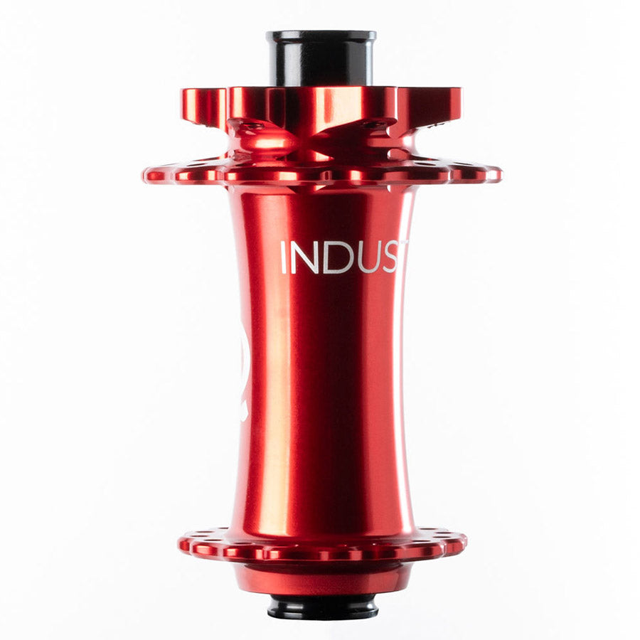 080658-10::1::080658-10::Industry Nine, Hydra 2 15x110, Moyeu à disque, Avant, 32T, 15mm TA, 110mm Boost, Rouge
