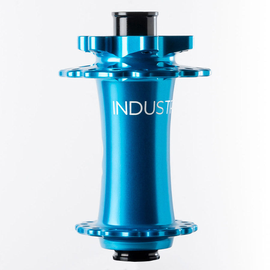 080658-24::1::080658-24::Industry Nine, Hydra 2 15x110, Moyeu à disque, Avant, 28T, 15mm TA, 110mm Boost, Turquoise