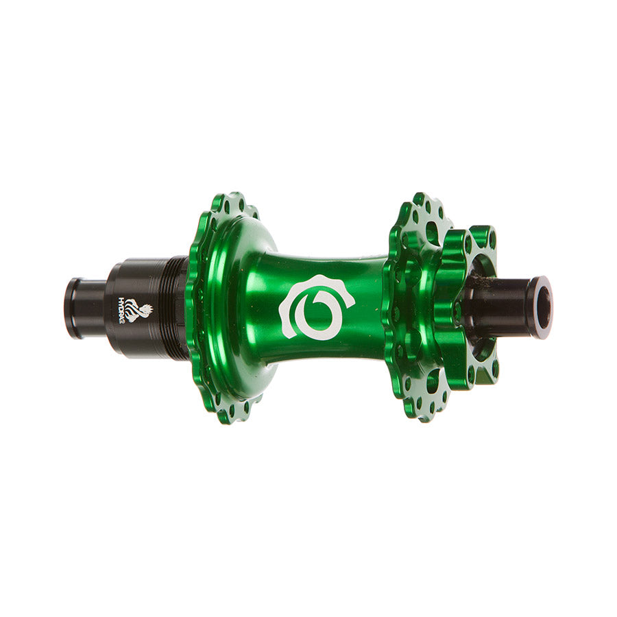 080662-05::1::080662-05::Industry Nine, Hydra 2 Boost XD, Moyeu à disque, Arrière, 32T, 12mm TA, 148mm, SRAM XD, Vert