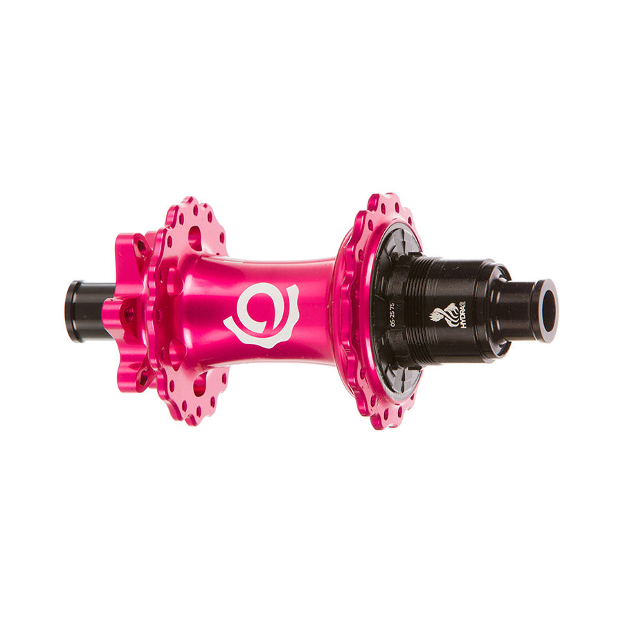 080662-08::0::080662-08::Industry Nine, Hydra 2 Boost XD, Moyeu à disque, Arrière, 32T, 12mm TA, 148mm, SRAM XD, Rose