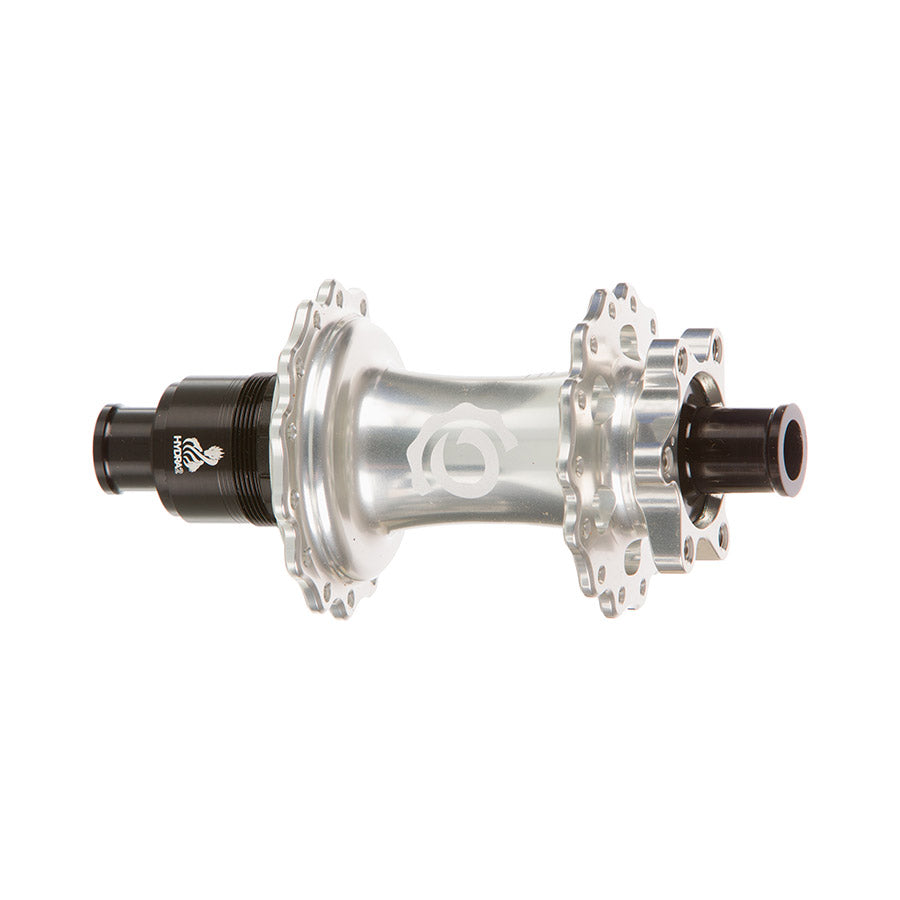 080662-11::1::080662-11::Industry Nine, Hydra 2 Boost XD, Moyeu à disque, Arrière, 32T, 12mm TA, 148mm, SRAM XD, Argent