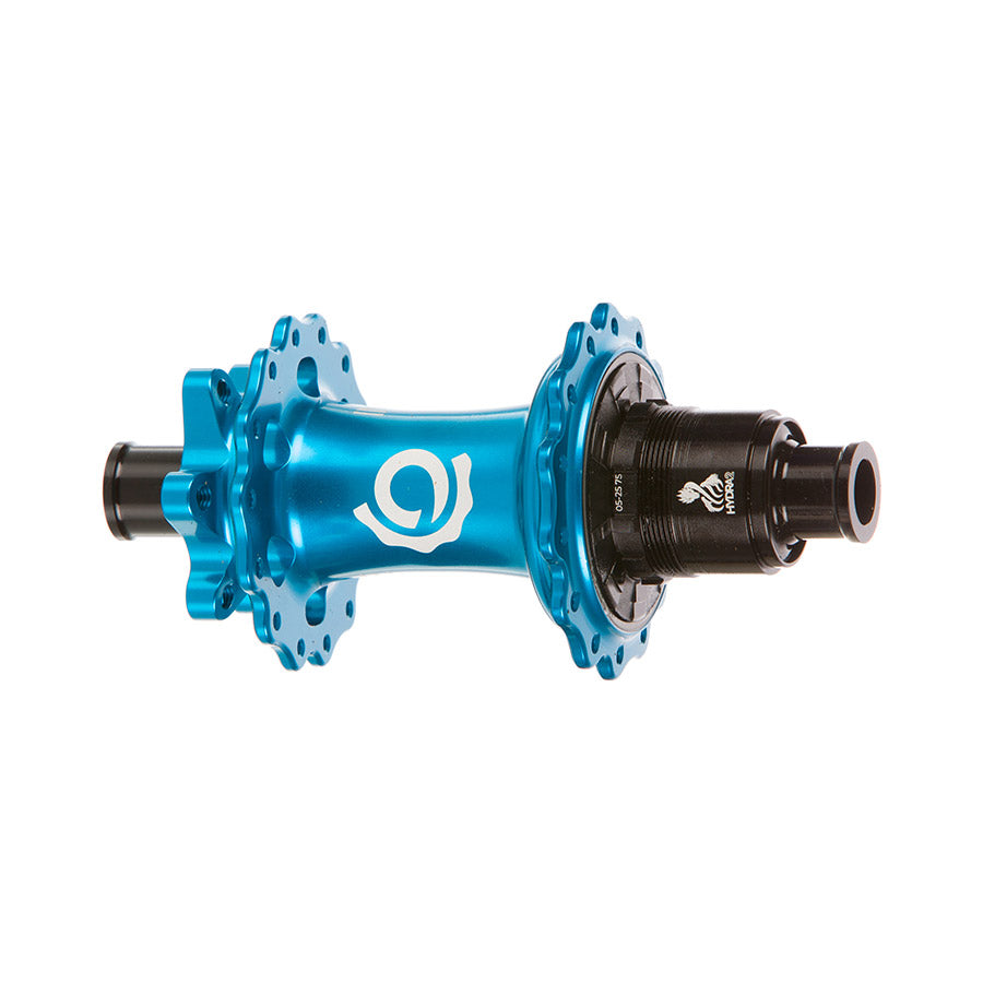 080662-12::0::080662-12::Industry Nine, Hydra 2 Boost XD, Moyeu à disque, Arrière, 32T, 12mm TA, 148mm, SRAM XD, Turquoise