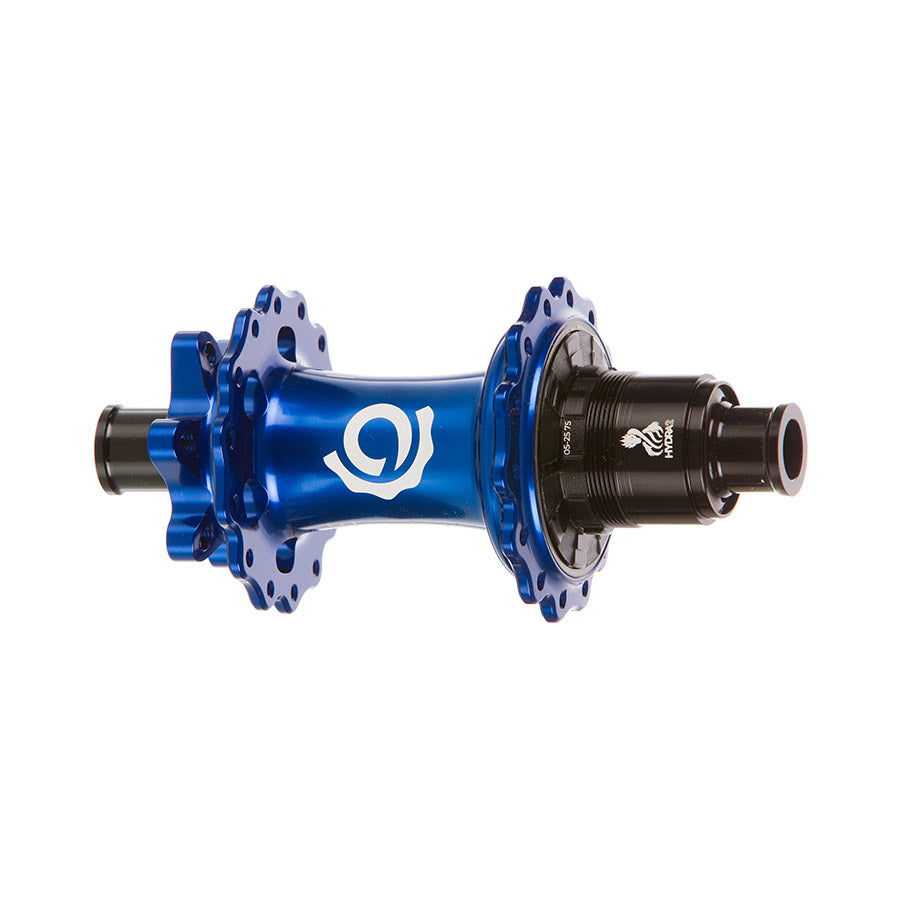 080662-14::0::080662-14::Industry Nine, Hydra 2 Boost XD, Moyeu à disque, Arrière, 28T, 12mm TA, 148mm, SRAM XD, Bleu