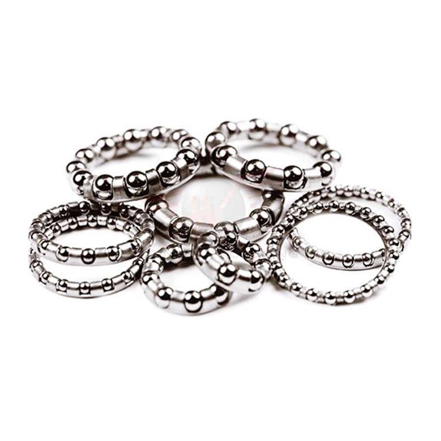 090704-01::0::090704-01::Wheels Manufacturing, Couronne de roulement grade 300, Sac de 10, 1/4'' x 9
