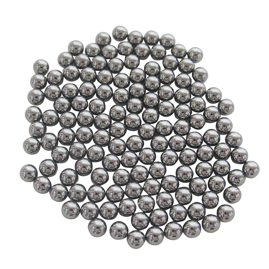 090705-01::0::090705-01::Wheels Manufacturing, Bouteille de 500 Billes en Acier, 5/32''