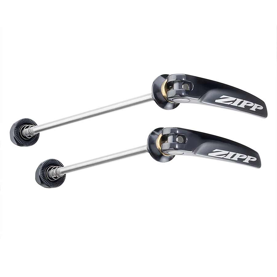 090850-01::0::090850-01::Zipp, Tangente, Blocage rapide, 100/130mm, Noir et logo en argent