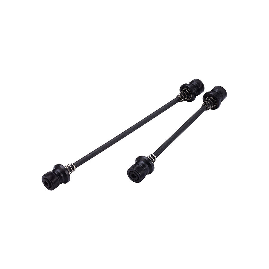 091253-01::0::091253-01::BBB Cycling, BQR-03 WheelFixed, Tige de blocage, 100/135mm, Noir, Paire, Requiert une clé hexagonale 5mm