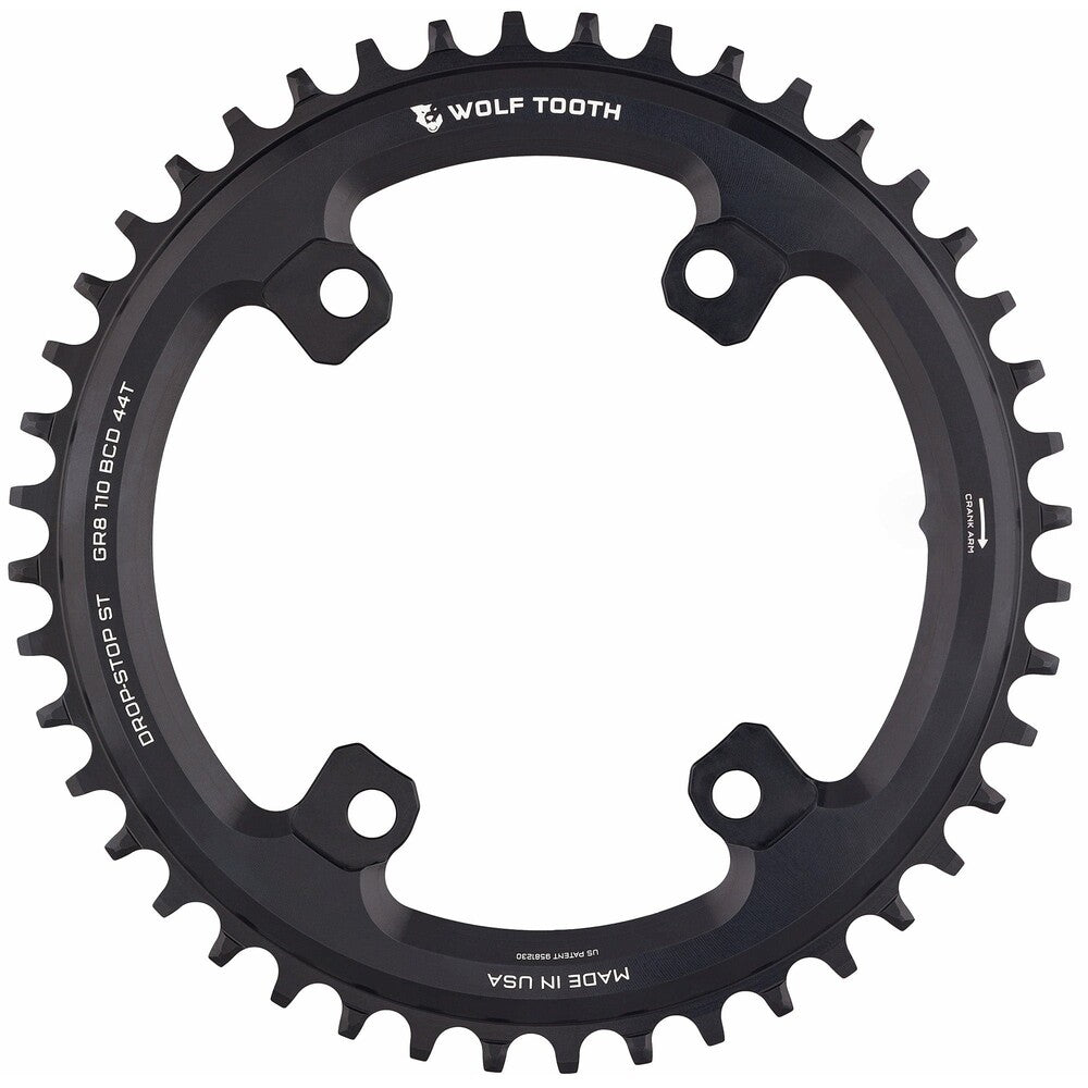 WO-SH11046-GR::0::WO-SH11046-GR::110 BCD PLATEAU À 4 BOULONS POUR SHIMANO GRX