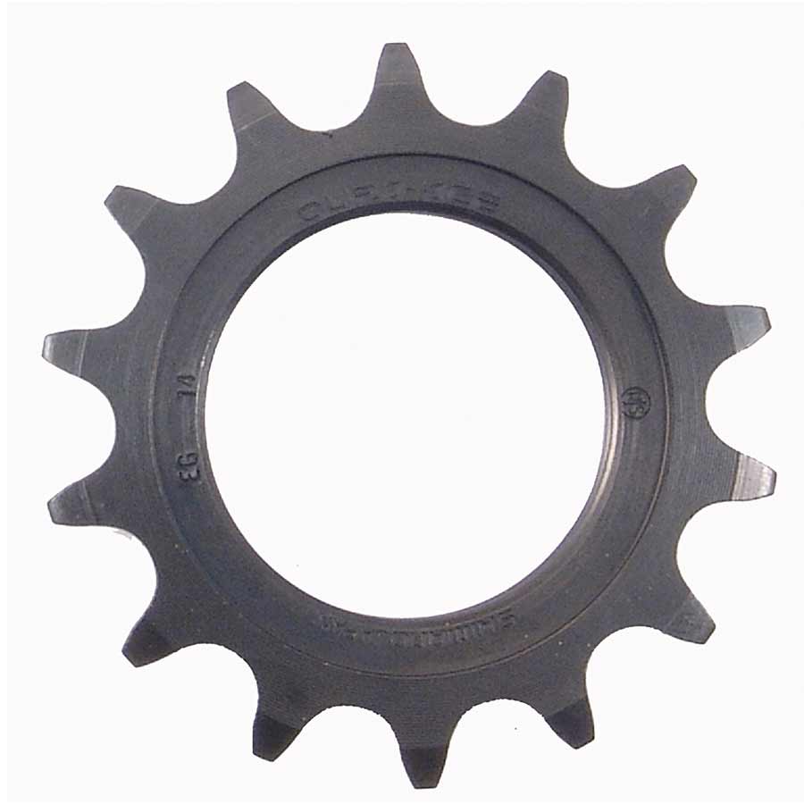 120064-02::0::120064-02::Shimano, Dura Ace 7600, Pignon fixe, 14D, Pour chaîne 1/8''