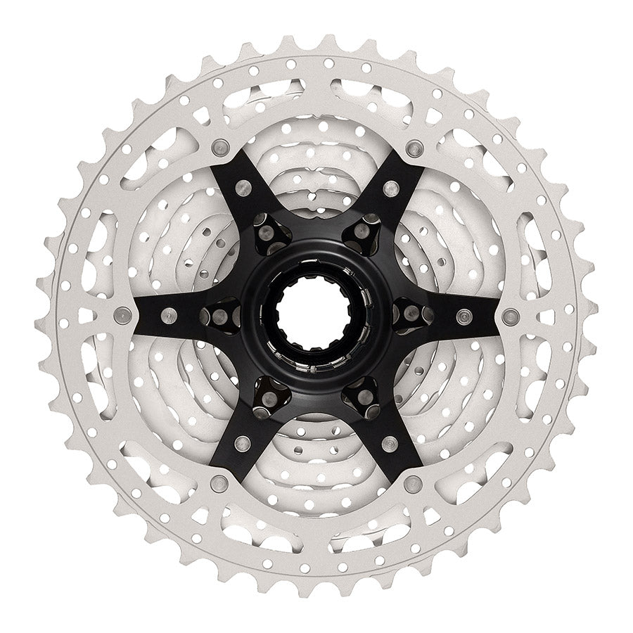 120554-04::0::120554-04::Sun Race, CSMS8-11, Cassette, 11 vit., 11-42D, Pour Shimano/SRAM, Argent métallique