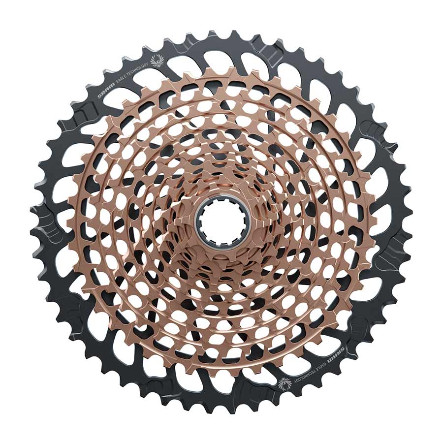 120592-03::0::120592-03::SRAM, XG-1299 XX1 Eagle, Cassette, Vitesses: 12, 10-52D, Cuivre