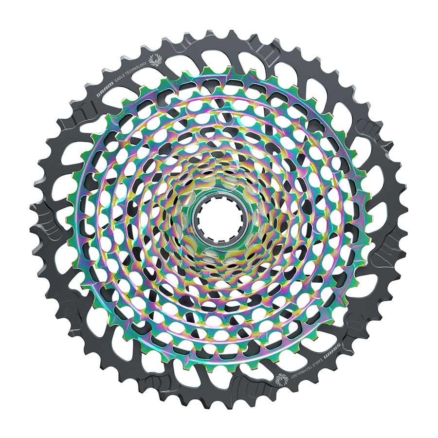 120592-05::0::120592-05::SRAM, XG-1299 XX1 Eagle, Cassette, Vitesses: 12, 10-52D, Arc-en-ciel