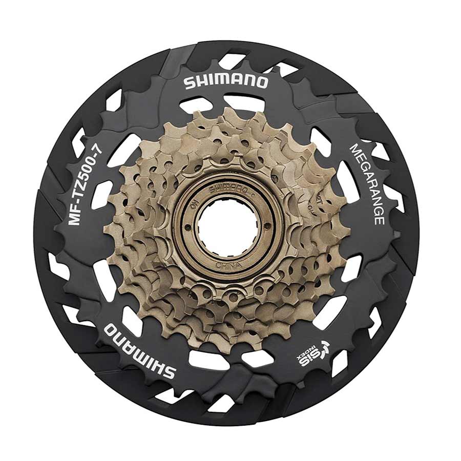 120619-01::0::120619-01::Shimano, MF-TZ500 CP, Roue libre, 7, 14-34D, Toute chaîne 7/8/9 vitesses
