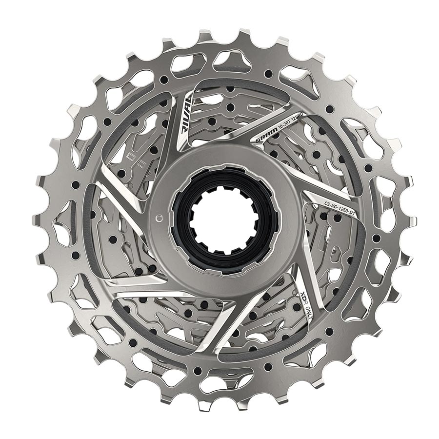 120640-01::2::120640-01::SRAM, XG-1250, Cassette, Argent, Vitesses: 12, 10-30T