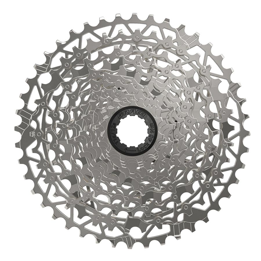 120673-01::3::120673-01::SRAM, PG-1231 XPLR, Cassette, Nickel-chrome, Vitesses: 12, 11-44D