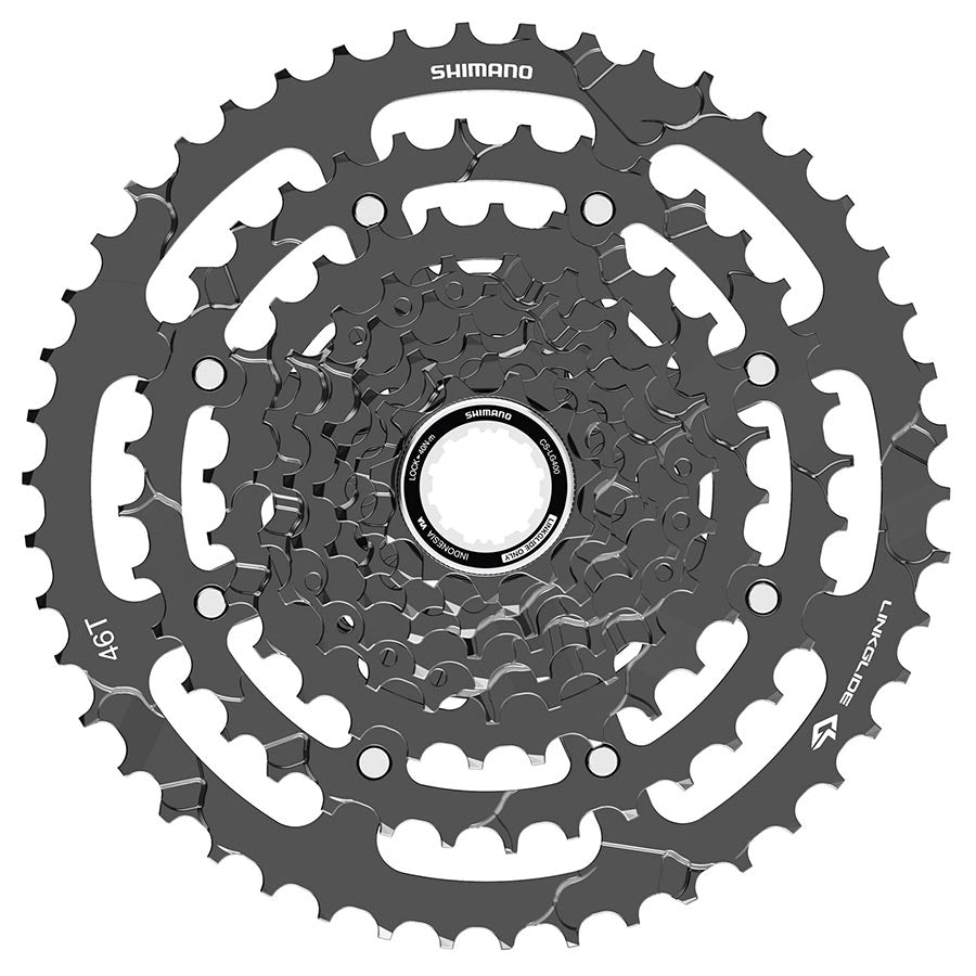 120684-02::0::120684-02::Shimano, CS-LG400-9, Cassette, Vitesses: 9, 11-46D, ECSLG4009146