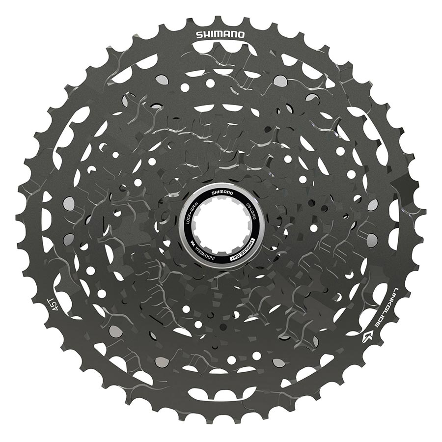 120686-01::0::120686-01::Shimano, CS-LG400-11, Cassette, Nickelé, Vitesses: 11, 11-45D