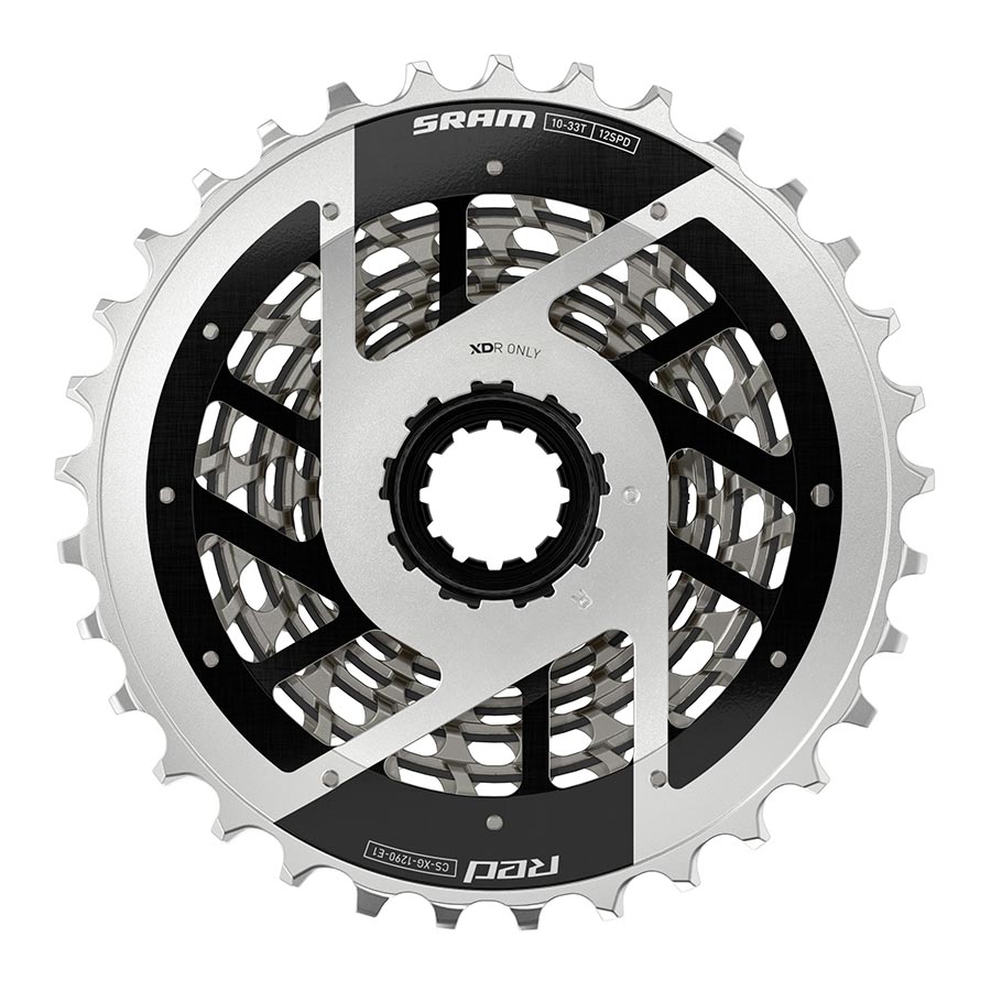 120689-03::2::120689-03::SRAM, XG-1290 E1, Cassette, Argent, Vitesses: 12, 10-33D, XD-R