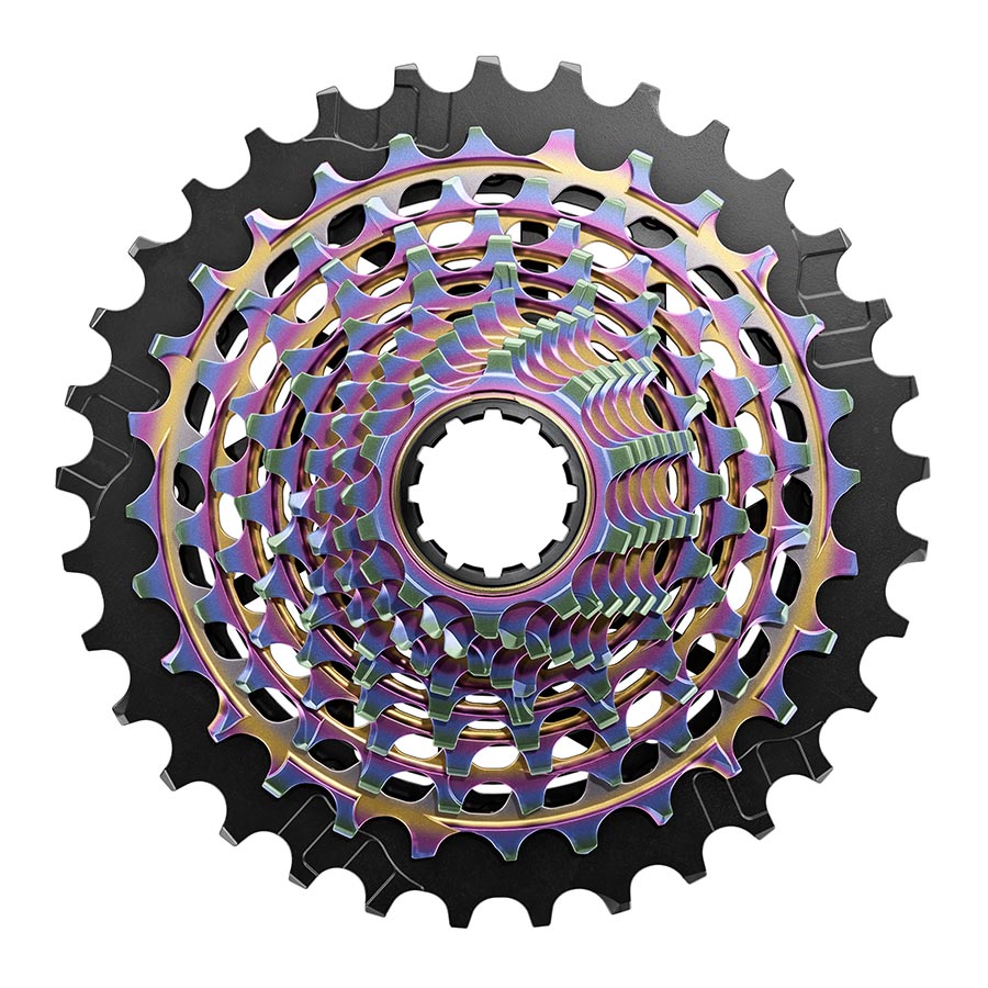 120689-07::0::120689-07::SRAM, XG-1290 E1, Cassette, Arc-en-ciel, Vitesses: 12, 10-33D, XD-R