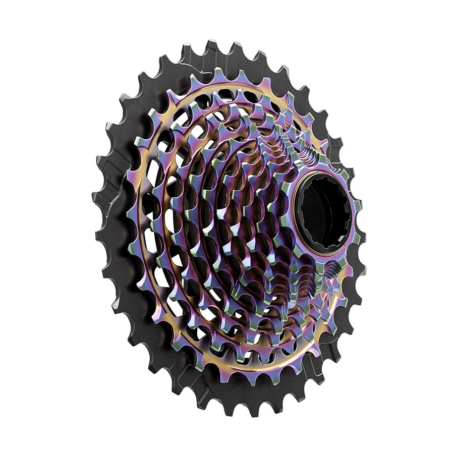 120689-07::1::120689-07::SRAM, XG-1290 E1, Cassette, Arc-en-ciel, Vitesses: 12, 10-33D, XD-R