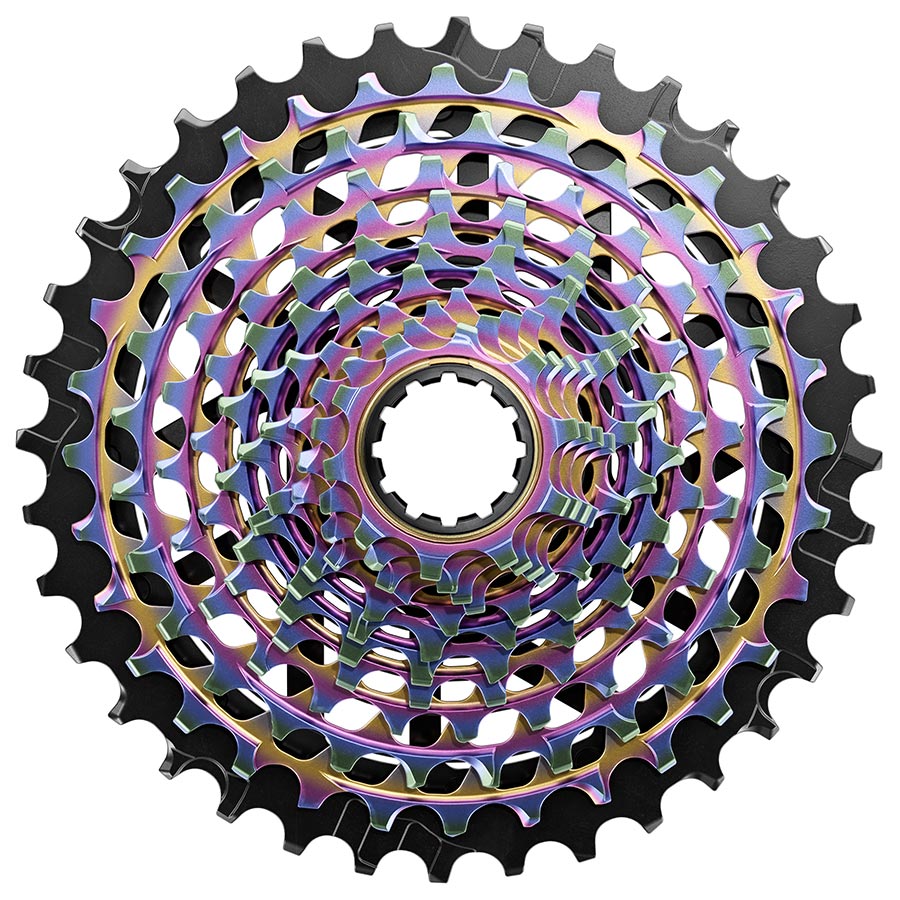 120689-08::0::120689-08::SRAM, XG-1290 E1, Cassette, Arc-en-ciel, Vitesses: 12, 10-36D, XD-R