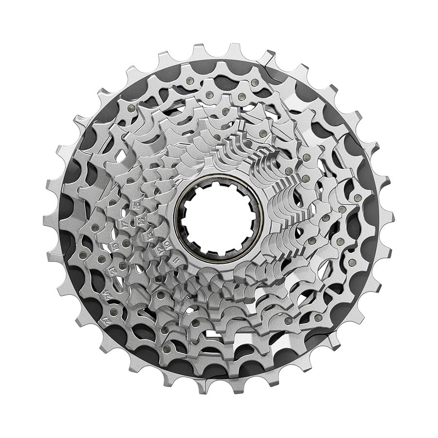 120720-02::0::120720-02::SRAM, XG-1270 E1, Cassette, Argent, Vitesses: 12, 10-30T, XD-R