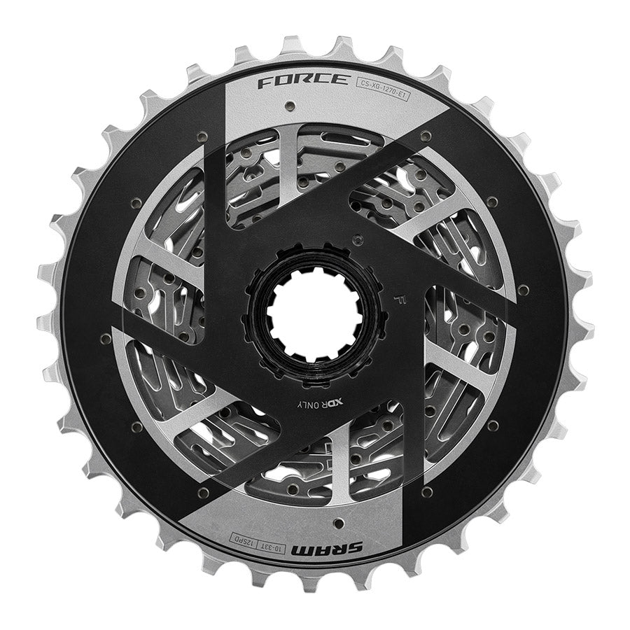 120720-03::1::120720-03::SRAM, XG-1270 E1, Cassette, Argent, Vitesses: 12, 10-33D, XD-R