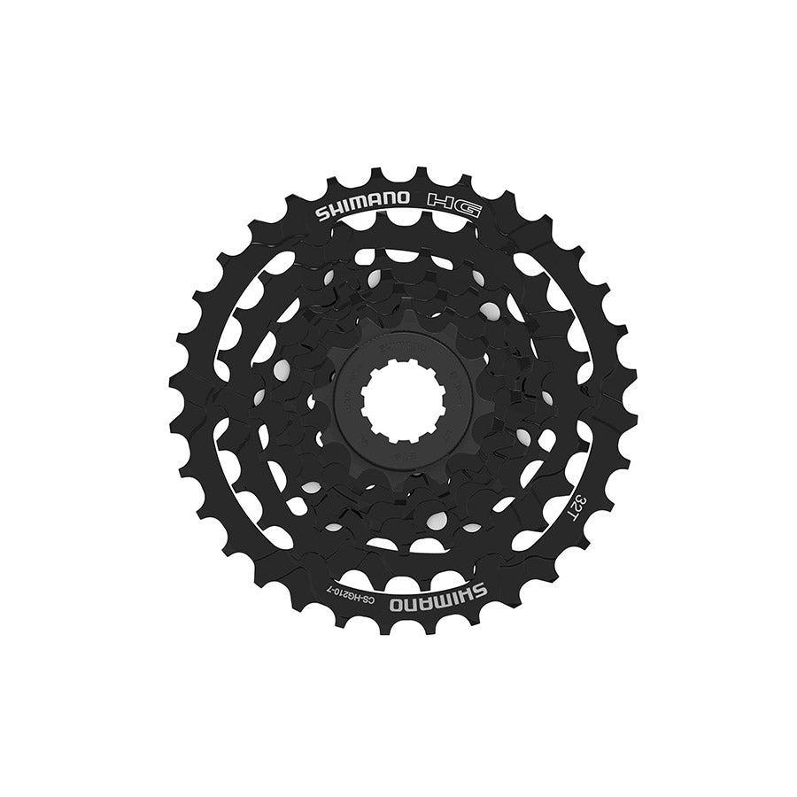 120725-02::0::120725-02::Shimano, CS-HG210-7, Cassette, Enduit de phosphate, Vitesses: 7, 12-32D, ECSHG2107232
