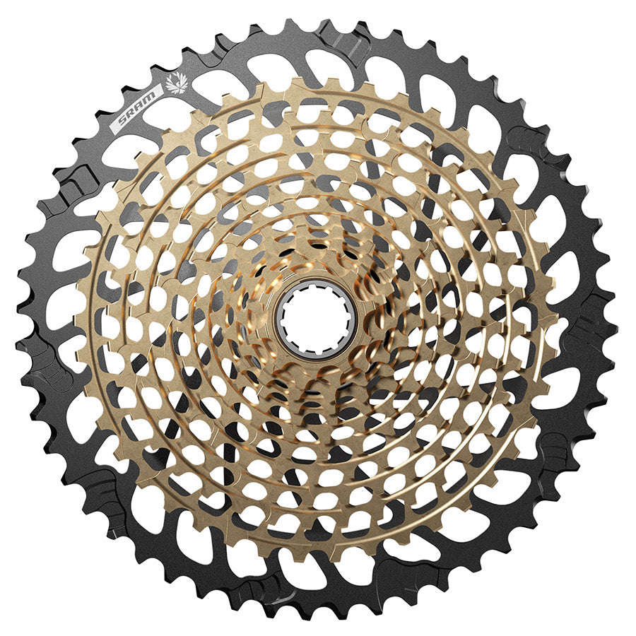 120735-02::0::120735-02::SRAM, XG-1299 Eagle C1, Cassette, Or, Vitesses: 12, 10-52D, XD