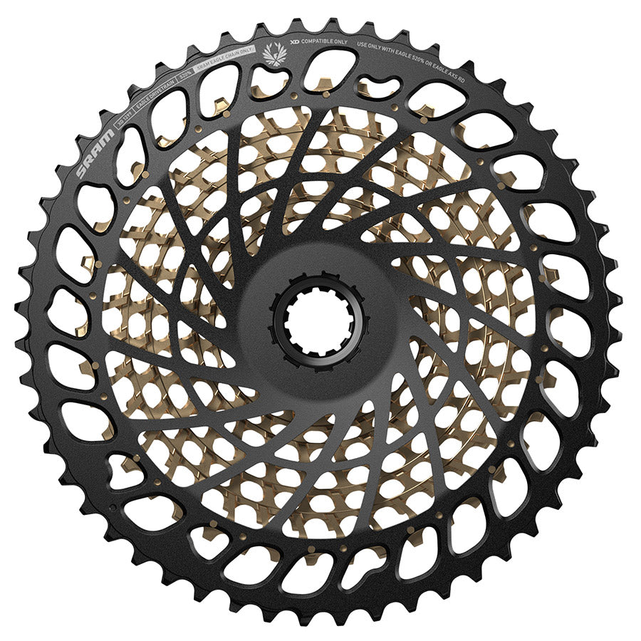 120735-02::1::120735-02::SRAM, XG-1299 Eagle C1, Cassette, Or, Vitesses: 12, 10-52D, XD