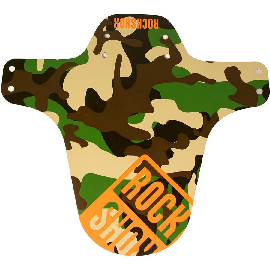 130207-49::0::130207-49::RockShox, Garde-boue, Garde-boue avant, 26''-29'', Camo et Orange