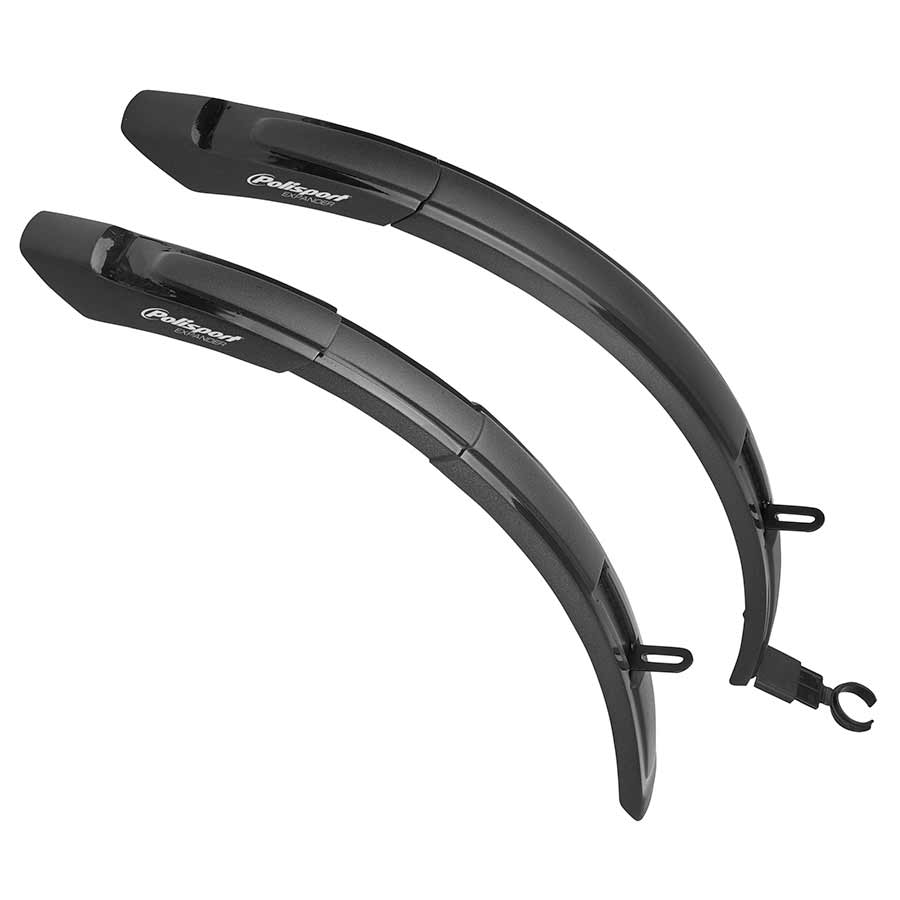 130216-01::0::130216-01::Polisport, Expander Kids, Garde-boue, 20''-24'', 55mm, Noir, Ensemble