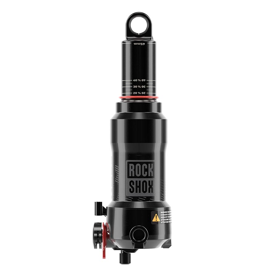 140873-01::2::140873-01::RockShox, Deluxe Nude RL3 C1, Amortisseur arrière, 165x45, Oeillet de tige: Tourillon, Oeillet de corps: Standard, Progressive 0Pos/0Neg Tokens, W/1 Efficiency Token, LM Tune,430 Lockout, Scott Spark
