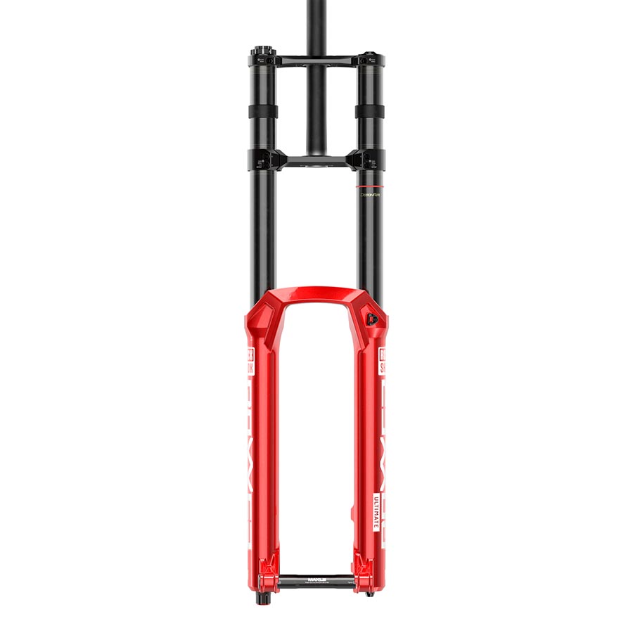 140902-01-29::0::140902-01-29::RockShox, BoXXer Ultimate D1, Fourche à suspension, 29'', DebonAir+ W/ButterCups, 200mm, 1-1/8'', 20x110mm Boost TA, Déport: 52mm, Rouge