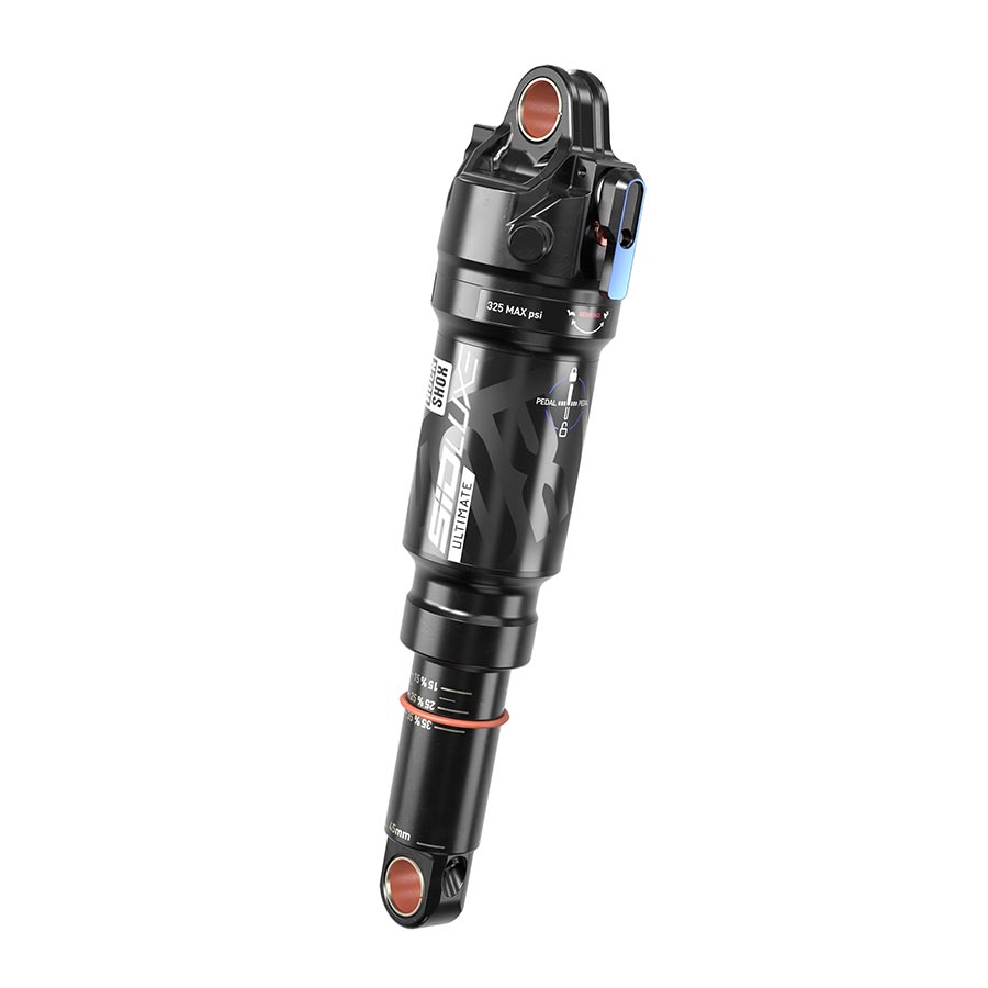 140904-02::0::140904-02::RockShox, SIDLuxe Ultimate 3P A2, Amortisseur arrière, 190x45, Oeillet de tige: Standard, Oeillet de corps: Standard, R85, C30, X8, 1 Token
