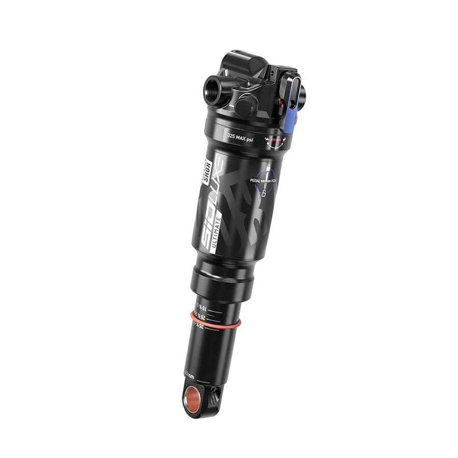 140904-06::0::140904-06::RockShox, SIDLuxe Ultimate 3P A2, Amortisseur arrière, 165x40, Oeillet de tige: Tourillon, Oeillet de corps: Standard, R85, C30, X8, 1 Token