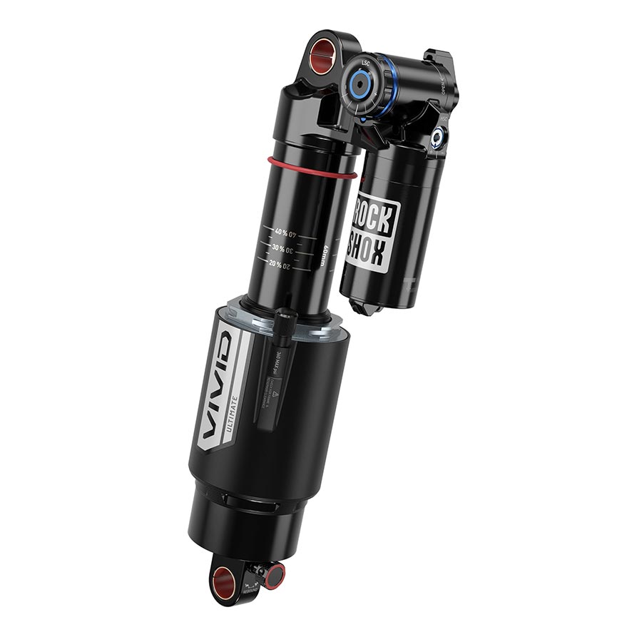 140905-04::2::140905-04::RockShox, Vivid Ultimate C1, Amortisseur arrière, 230x62.5, Oeillet de tige: Standard, Oeillet de corps: Standard, R25, C34, X2, 1 Token