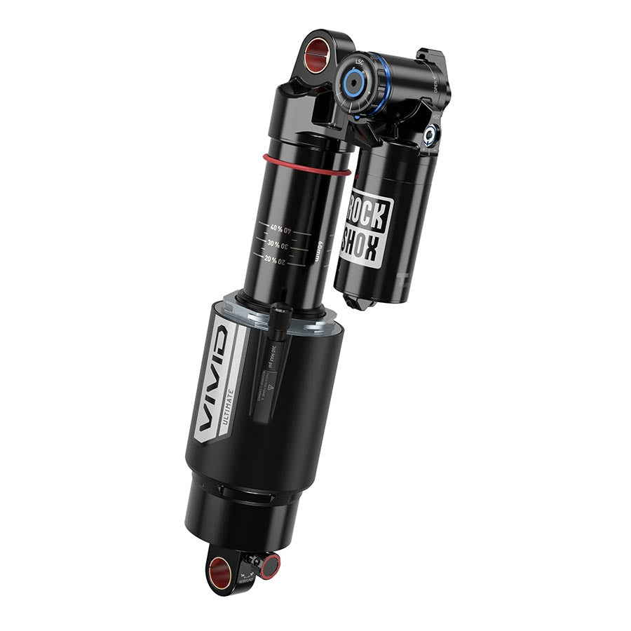 140905-32::0::140905-32::RockShox, Vivid Ultimate C1, Amortisseur arrière, 185x55, Oeillet de tige: Standard, Oeillet de corps: Tourillon, 2 Tokens, R55, C34, Lockout 4, 2017+ Norco Sight