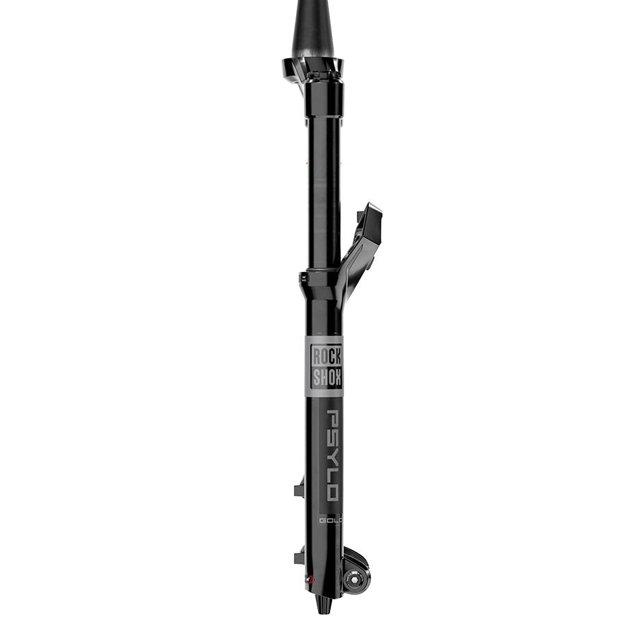 140935-02-275::2::140935-02-275::RockShox, Psylo Gold A1, Fourche à suspension, 27.5'', DebonAir, 140mm, 1-1/8''-1.5'', 15x110mm TA, Déport: 44mm, Noir