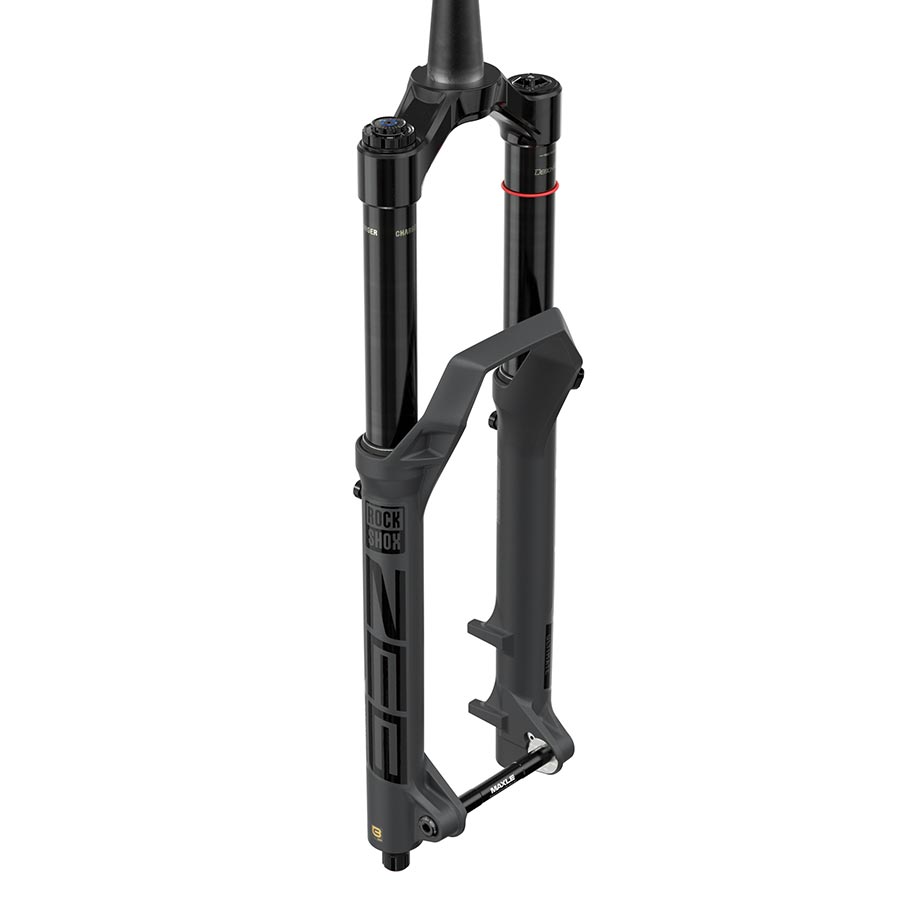 140941-14-29::0::140941-14-29::RockShox, ZEB Ultimate A3, Fourche à suspension, 29'', DebonAir+ W/ButterCups, 180mm, 1-1/8''-1.5'', 15x110mm TA, Déport: 44mm, Gris