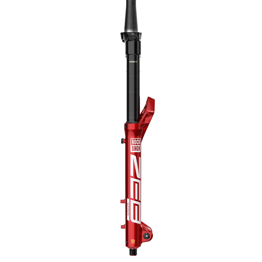 140941-17-275::2::140941-17-275::RockShox, ZEB Ultimate A3, Fourche à suspension, 27.5'', DebonAir+ W/ButterCups, 190mm, 1-1/8''-1.5'', 15x110mm TA, Déport: 44mm, Rouge