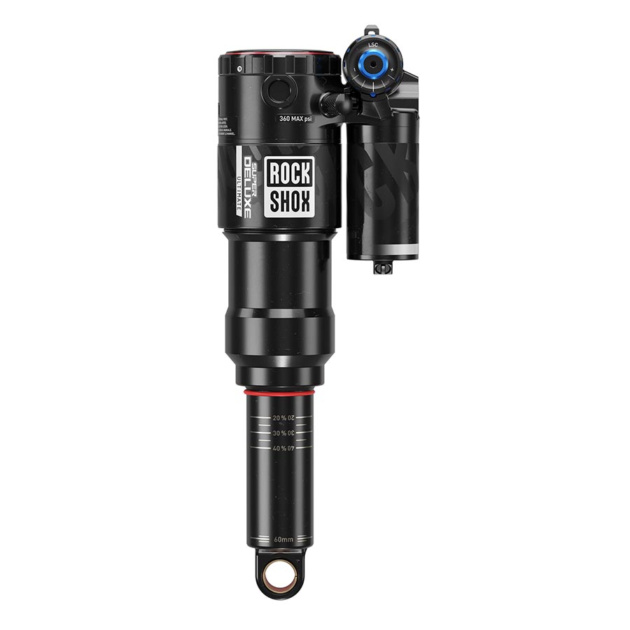 140947-29::0::140947-29::RockShox, Super Deluxe Ultimate C2, Amortisseur arrière, 205x60, Oeillet de tige: Tourillon, Oeillet de corps: Standard, 0Neg/0Pos Tokens, Reb55/Comp37, Lockout 4, Trek Fuel EXe 2023+