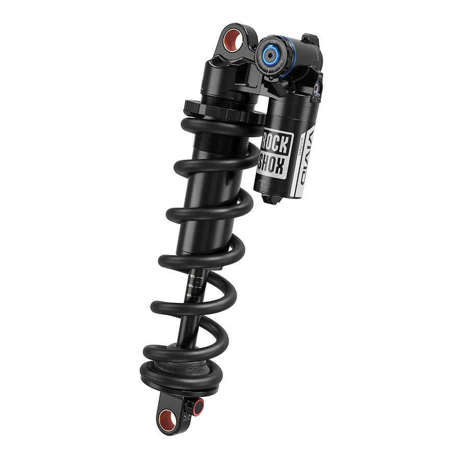 140948-06::1::140948-06::RockShox, Vivid Coil Ultimate C1, Amortisseur arrière, 210x52.5, Oeillet de tige: Standard, Oeillet de corps: Standard, Reb55/Comp30, Adj Hydraulic Bottom Out, Lockout 2